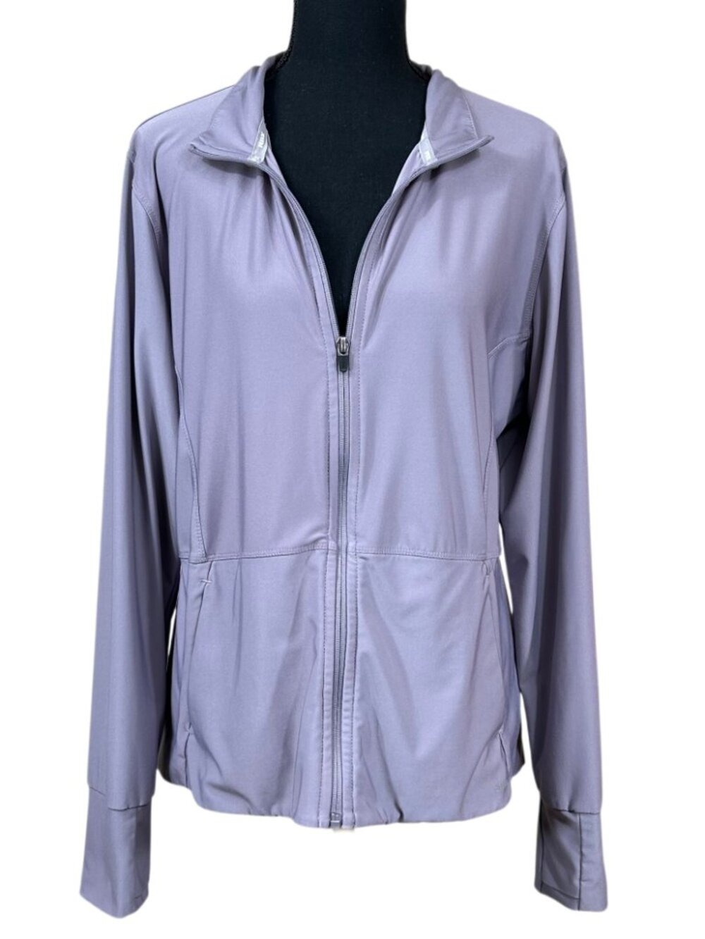 RBX Women's Lavender Sporty Running Yoga Full-Zip Jacket Size XL - Picture 2 of 9